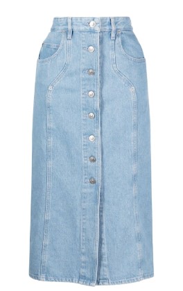 ISABEL MARANT ETOILE 스커트 라이트 블루